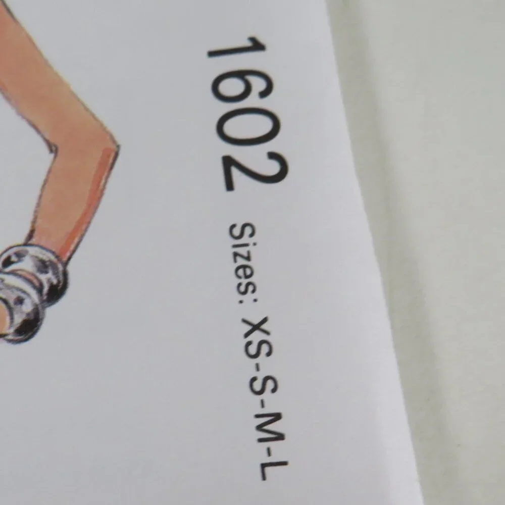 Kwik Sew 1602 Sewing Pattern UNCUT shirt long & sleeveless w shoulder pads